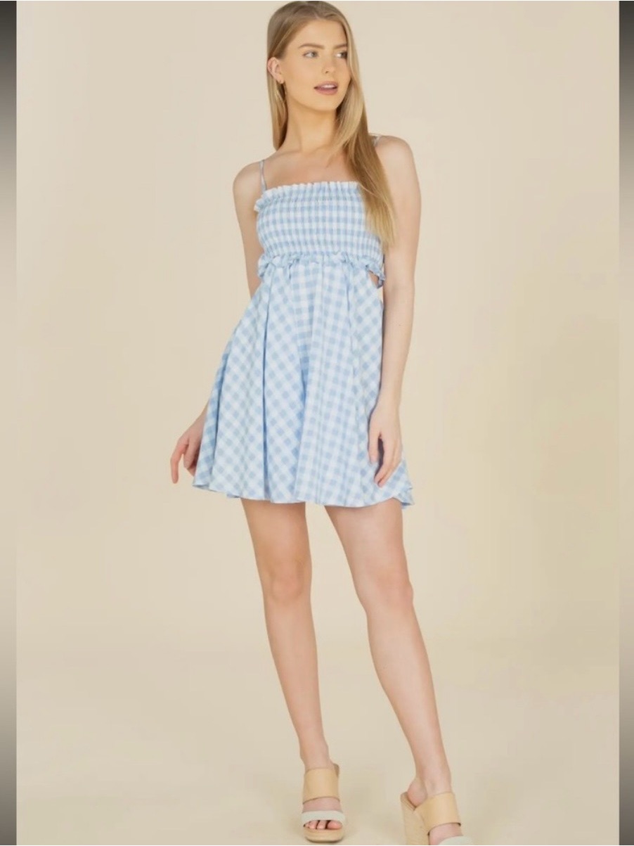 Freeme Boutique Gingham Dress